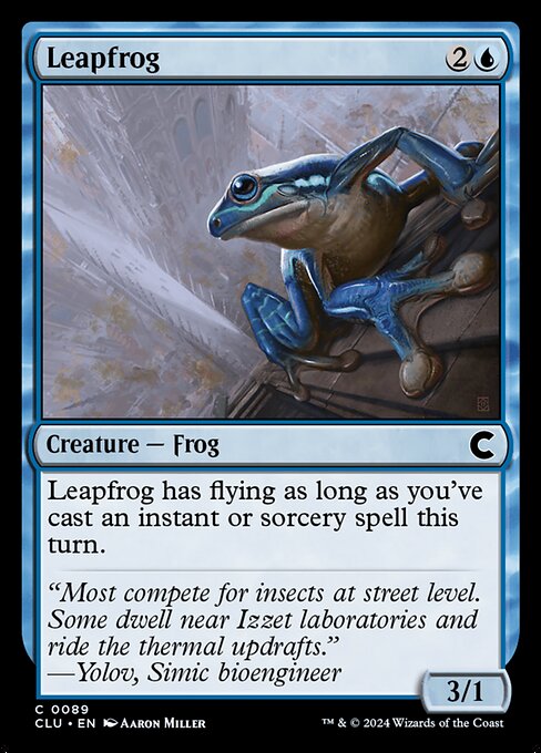 Leapfrog highlighted card art