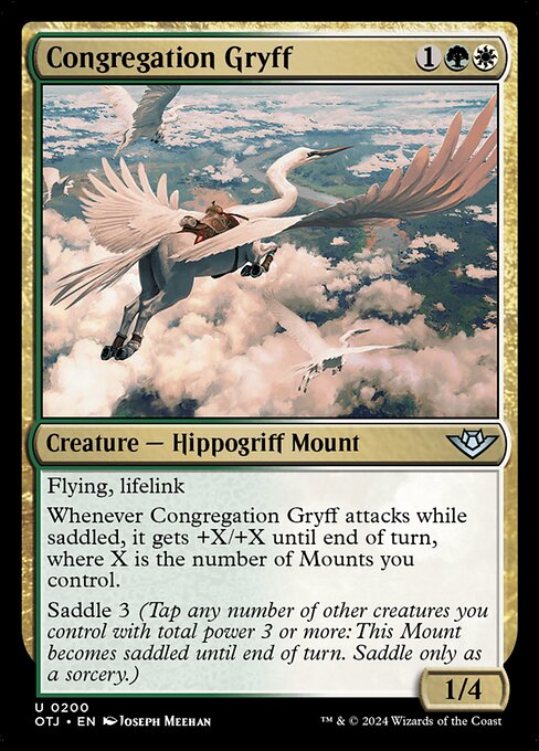Congregation Gryff highlighted card art