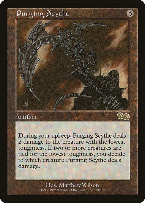Purging Scythe highlighted card art