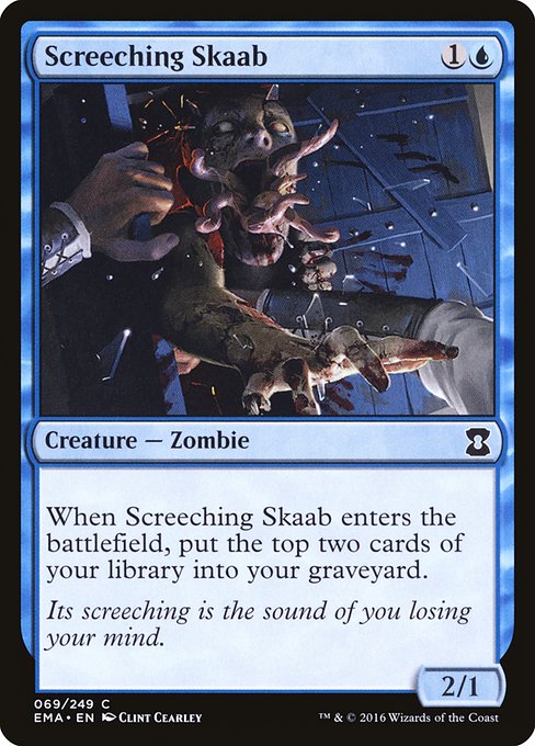 Screeching Skaab highlighted card art