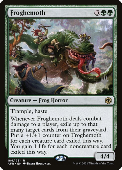 Froghemoth from Adventures in the Forgotten Realms Promos