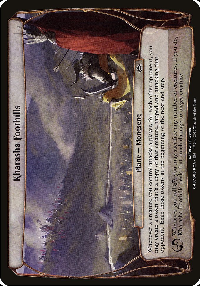 Kharasha Foothills from Planechase Anthology Planes