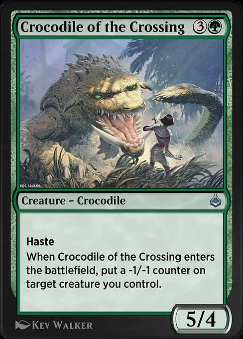 Crocodile of the Crossing highlighted card art