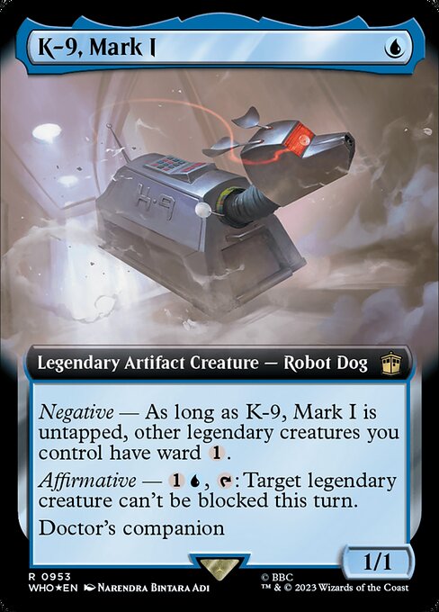 K-9, Mark I highlighted card art