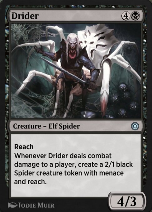 Drider highlighted card art