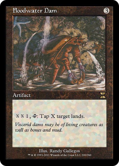 Floodwater Dam highlighted card art