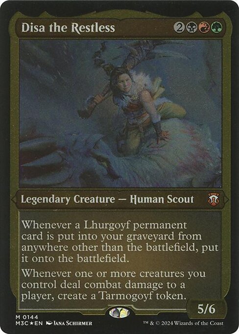 Disa the Restless highlighted card art