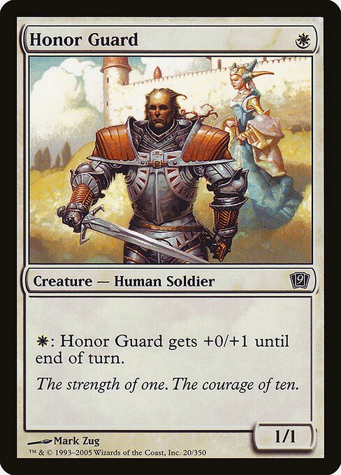 Honor Guard from Ninth Edition