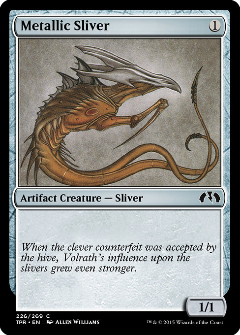 Metallic Sliver highlighted card art
