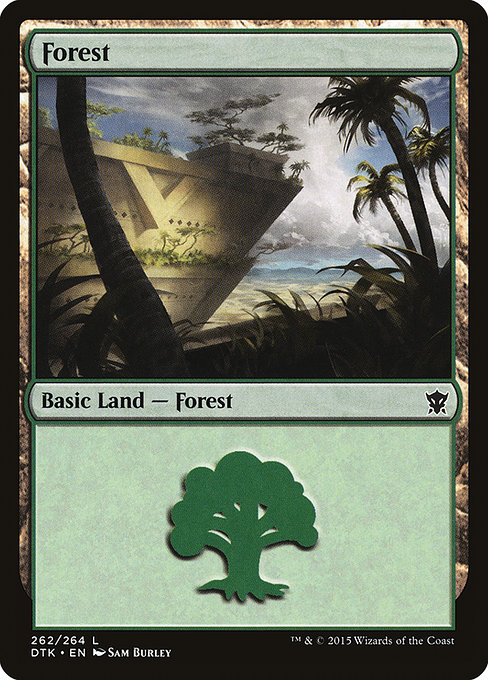 Forest from Dragons of Tarkir