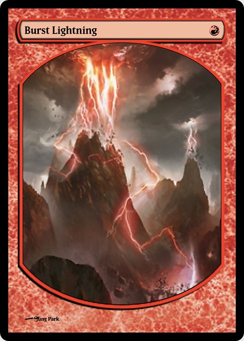 Burst Lightning from Magic Online Promos