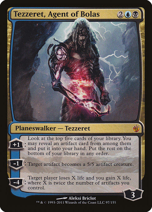 Tezzeret, Agent of Bolas from Mirrodin Besieged