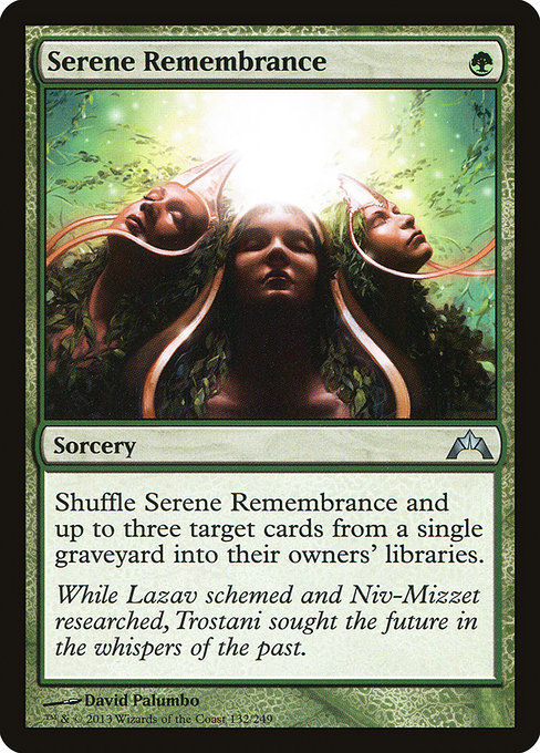 Serene Remembrance highlighted card art