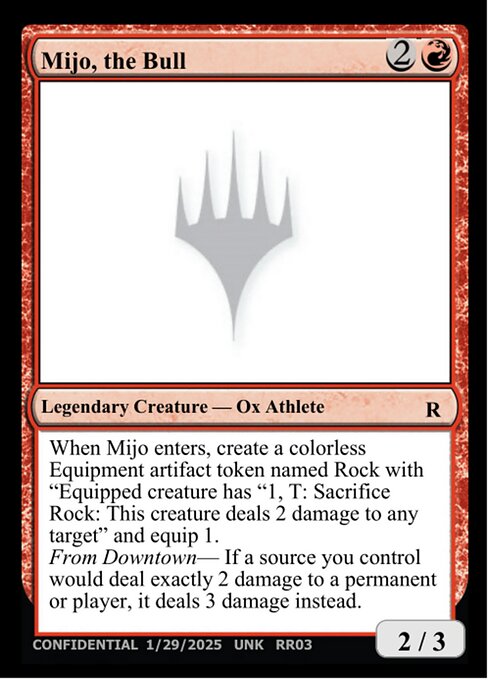 Mijo, the Bull highlighted card art