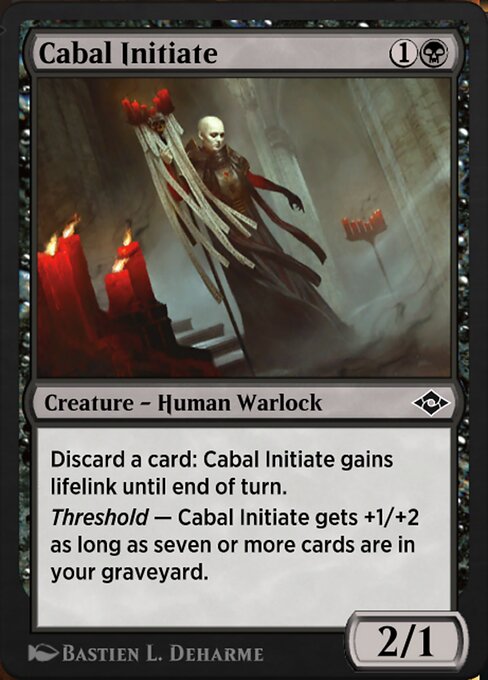 Cabal Initiate highlighted card art