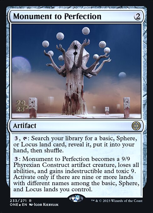 Monument to Perfection highlighted card art