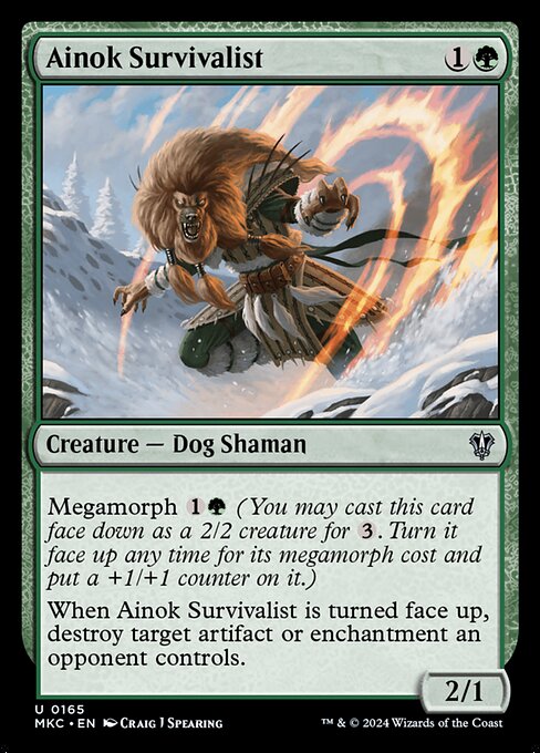 Ainok Survivalist highlighted card art