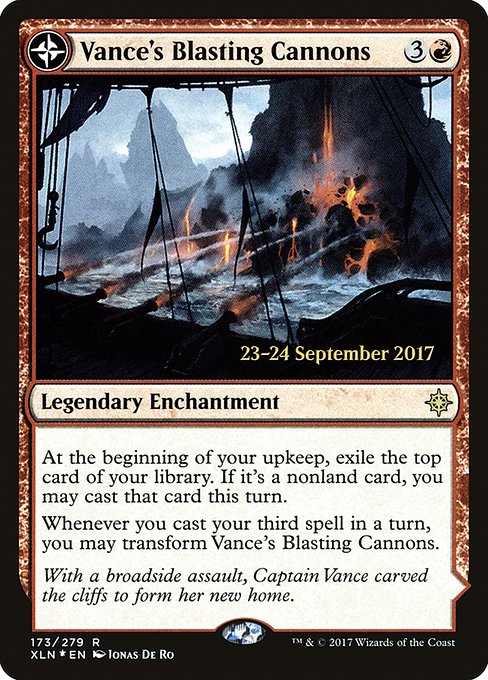 Vance's Blasting Cannons // Spitfire Bastion from Ixalan Promos