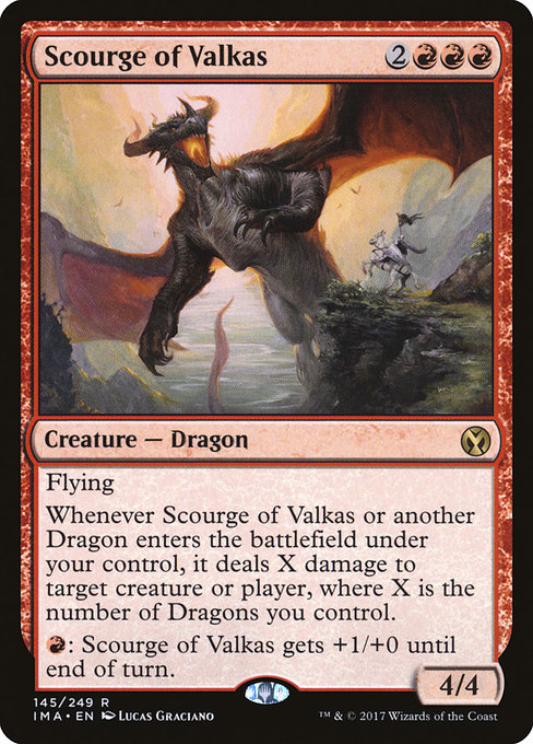 Scourge of Valkas from Iconic Masters