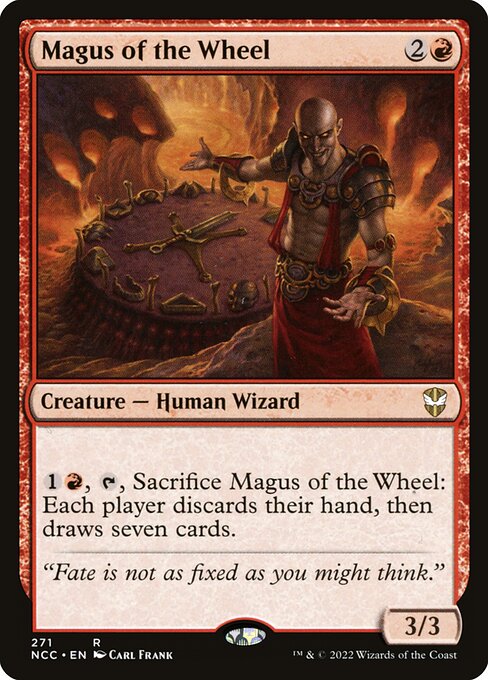 Magus of the Wheel from New Capenna Commander