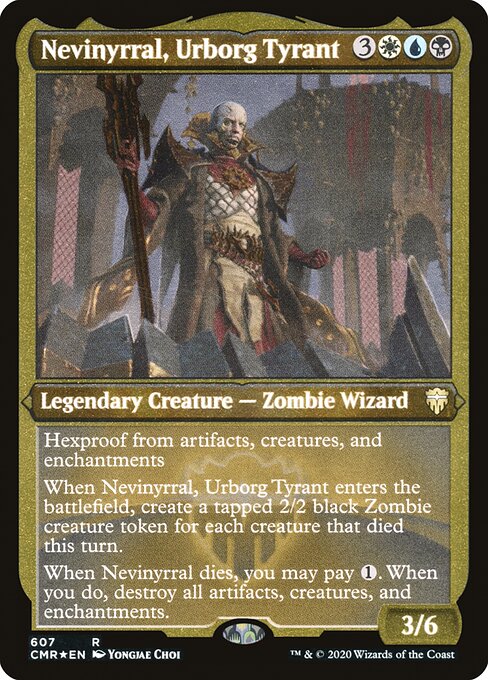 Nevinyrral, Urborg Tyrant from Commander Legends