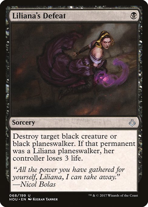 Liliana's Defeat from Hour of Devastation