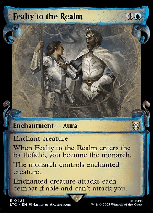Fealty to the Realm highlighted card art