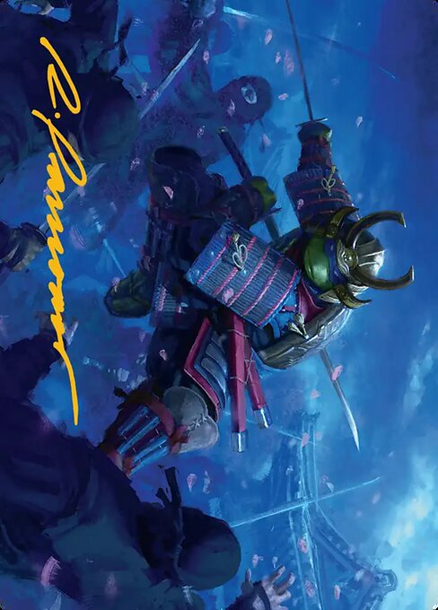 Leonardo, Sewer Samurai // Leonardo, Sewer Samurai from Teenage Mutant Ninja Turtles Art Series