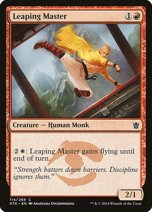 Leaping Master from Khans of Tarkir