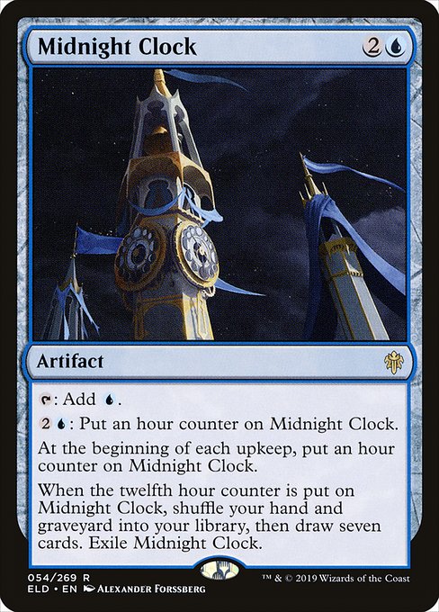Midnight Clock from Throne of Eldraine