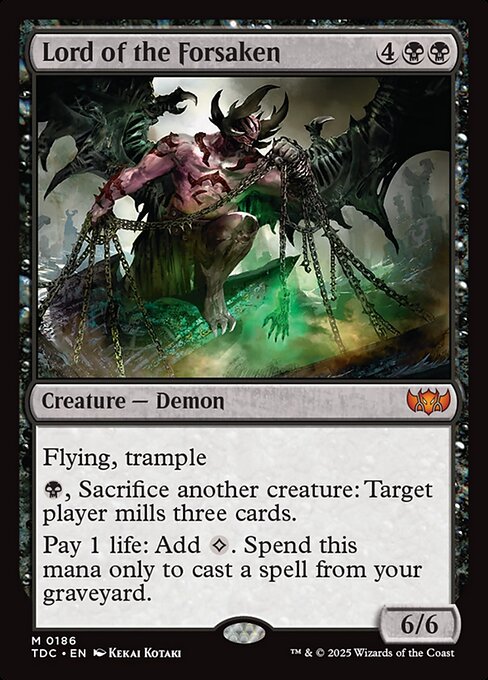 Lord of the Forsaken from Tarkir: Dragonstorm Commander