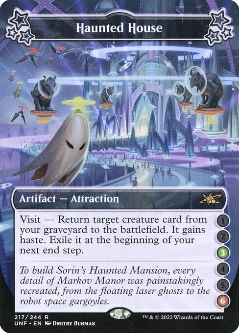 Haunted House highlighted card art
