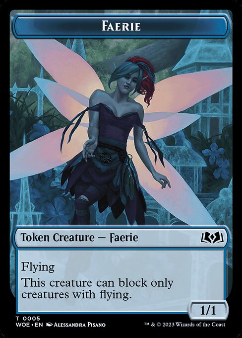 Faerie highlighted card art