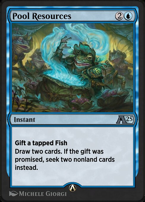 Pool Resources highlighted card art
