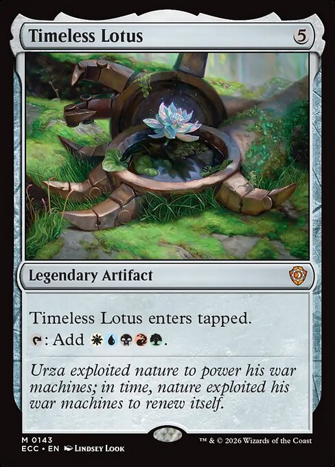 Timeless Lotus from Lorwyn Eclipsed Commander