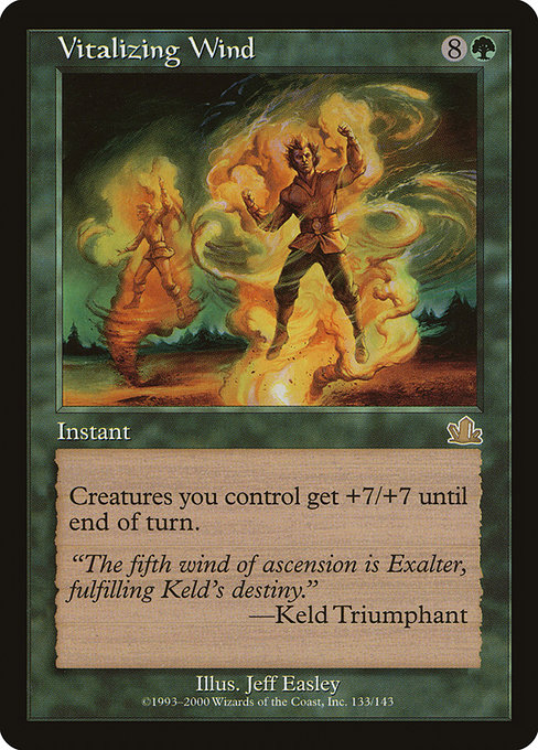 Vitalizing Wind highlighted card art