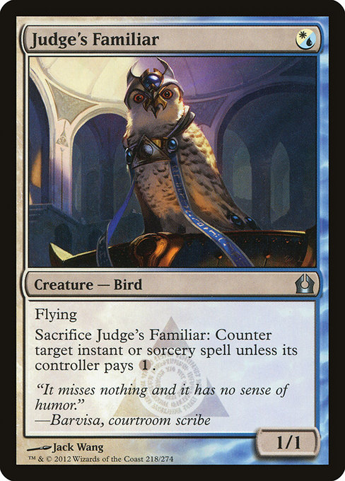 Judge's Familiar from Return to Ravnica