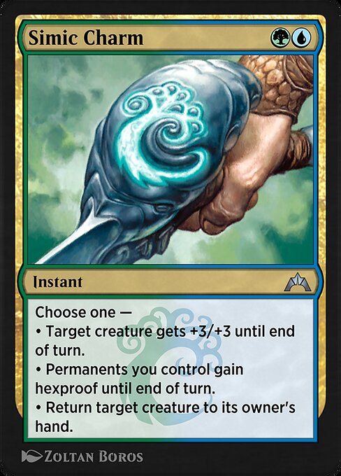 Simic Charm highlighted card art