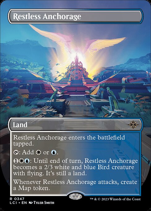 Restless Anchorage highlighted card art