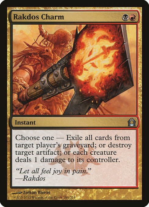 Rakdos Charm from Return to Ravnica
