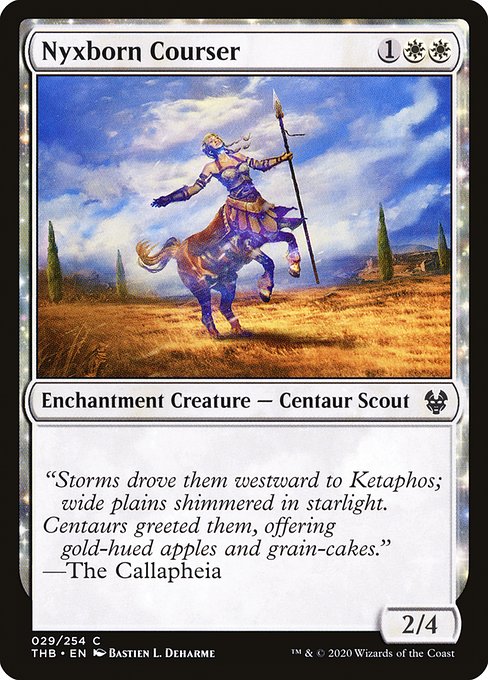 Nyxborn Courser highlighted card art