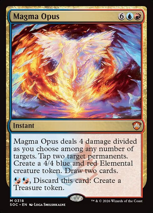 Magma Opus from Secrets of Strixhaven Commander
