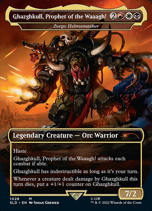 Zurgo Helmsmasher highlighted card art