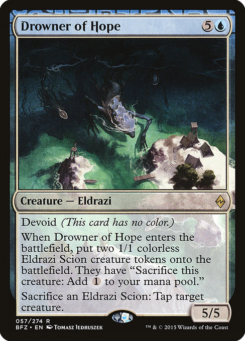 Drowner of Hope from Battle for Zendikar