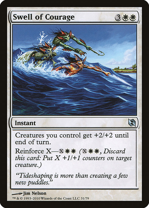 Swell of Courage from Duel Decks: Elspeth vs. Tezzeret