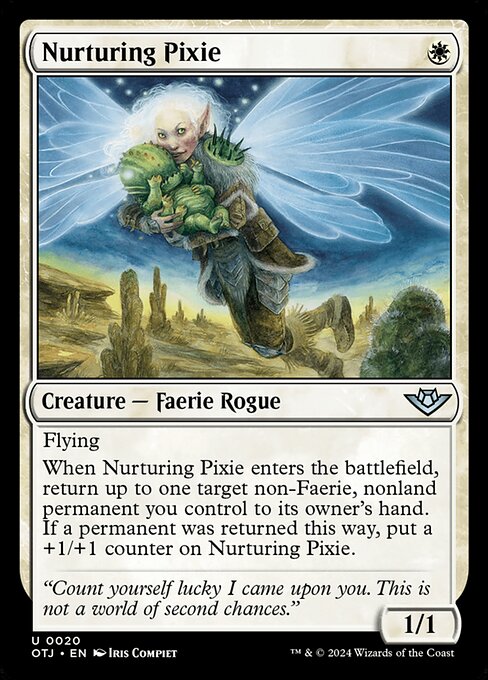 Nurturing Pixie highlighted card art
