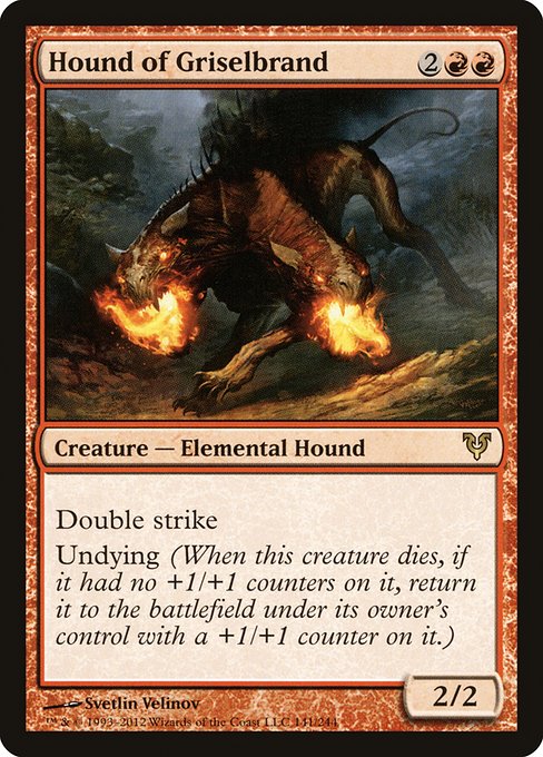 Hound of Griselbrand highlighted card art