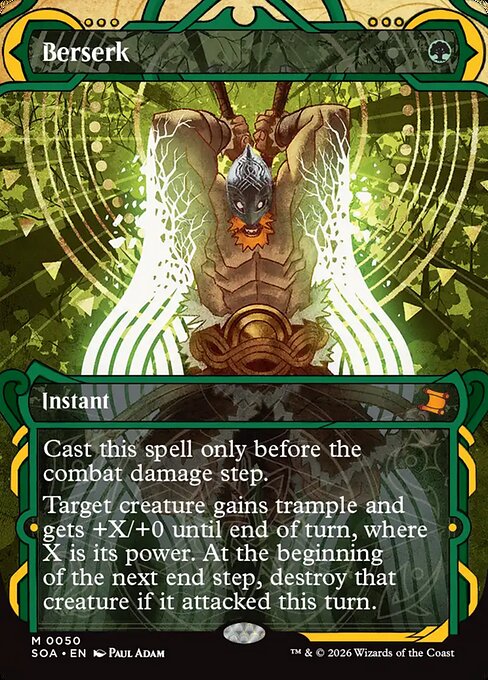 Berserk highlighted card art