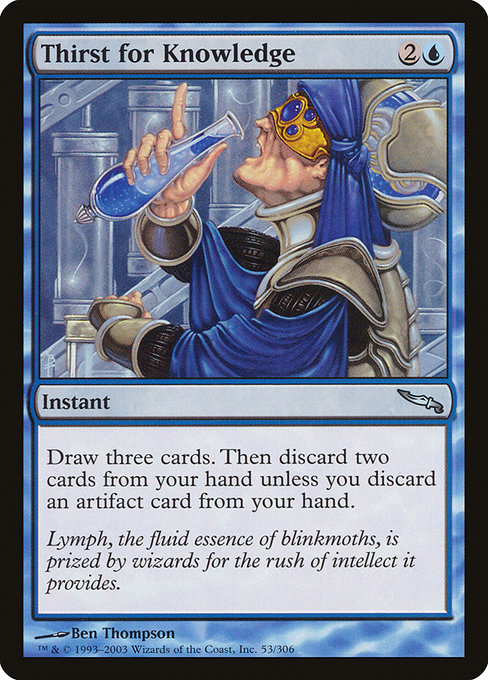 Thirst for Knowledge from Mirrodin