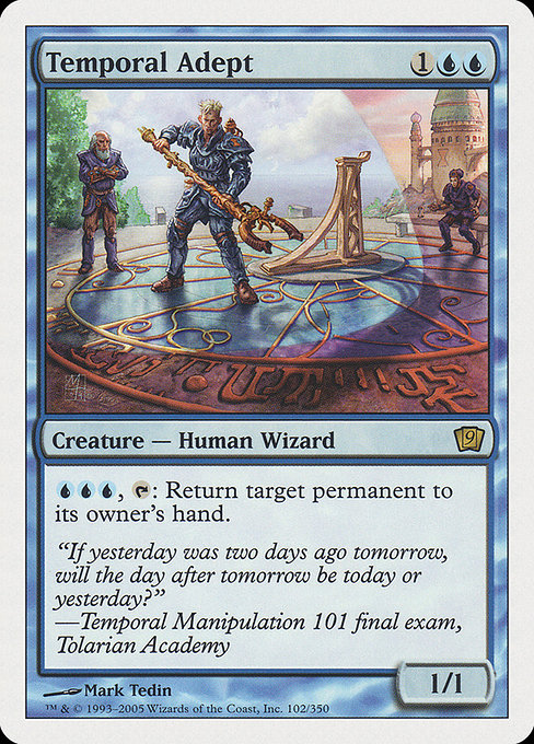 Temporal Adept highlighted card art